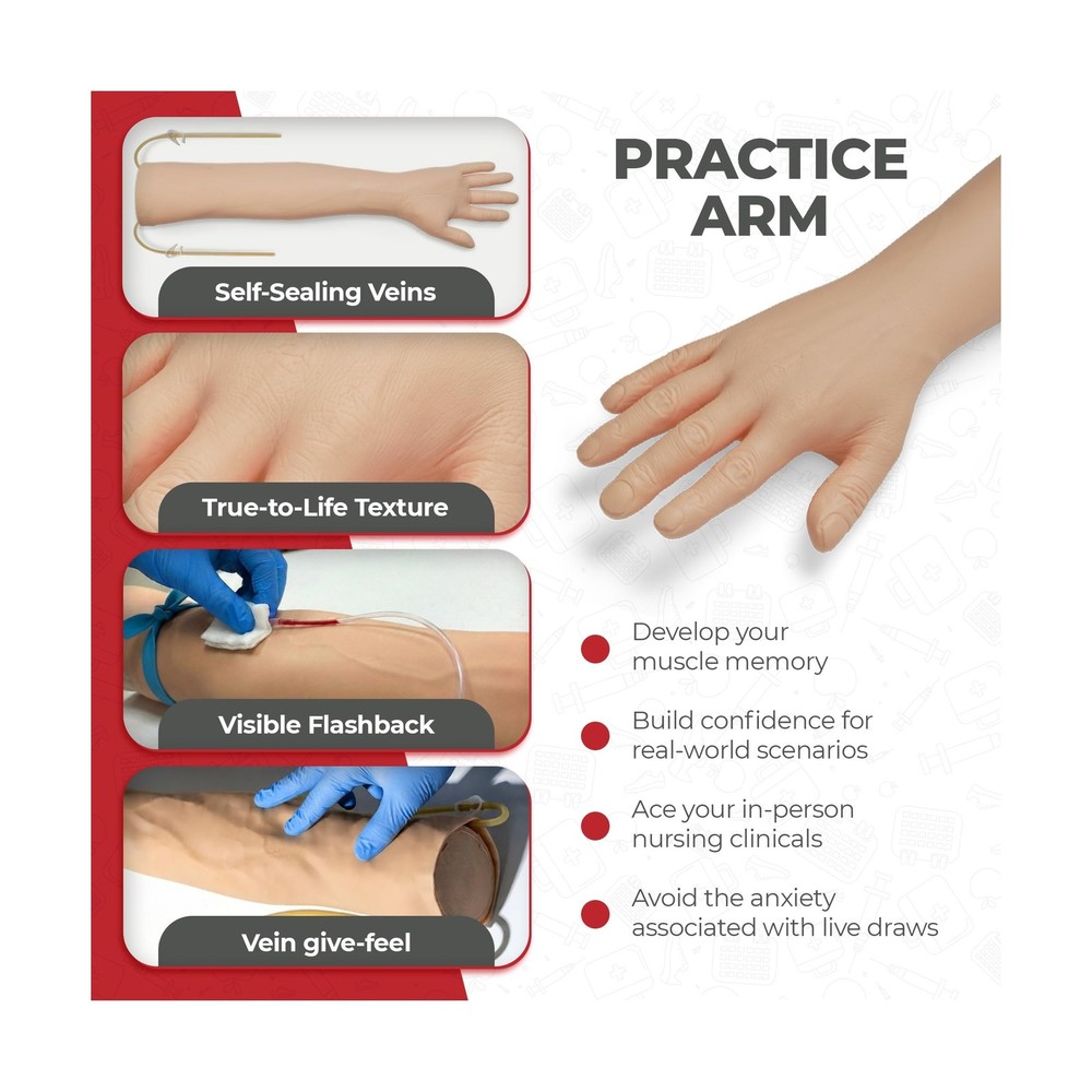 The Apprentice Doctor Phlebotomy Practice Kit – Complete Phlebotomy Traini