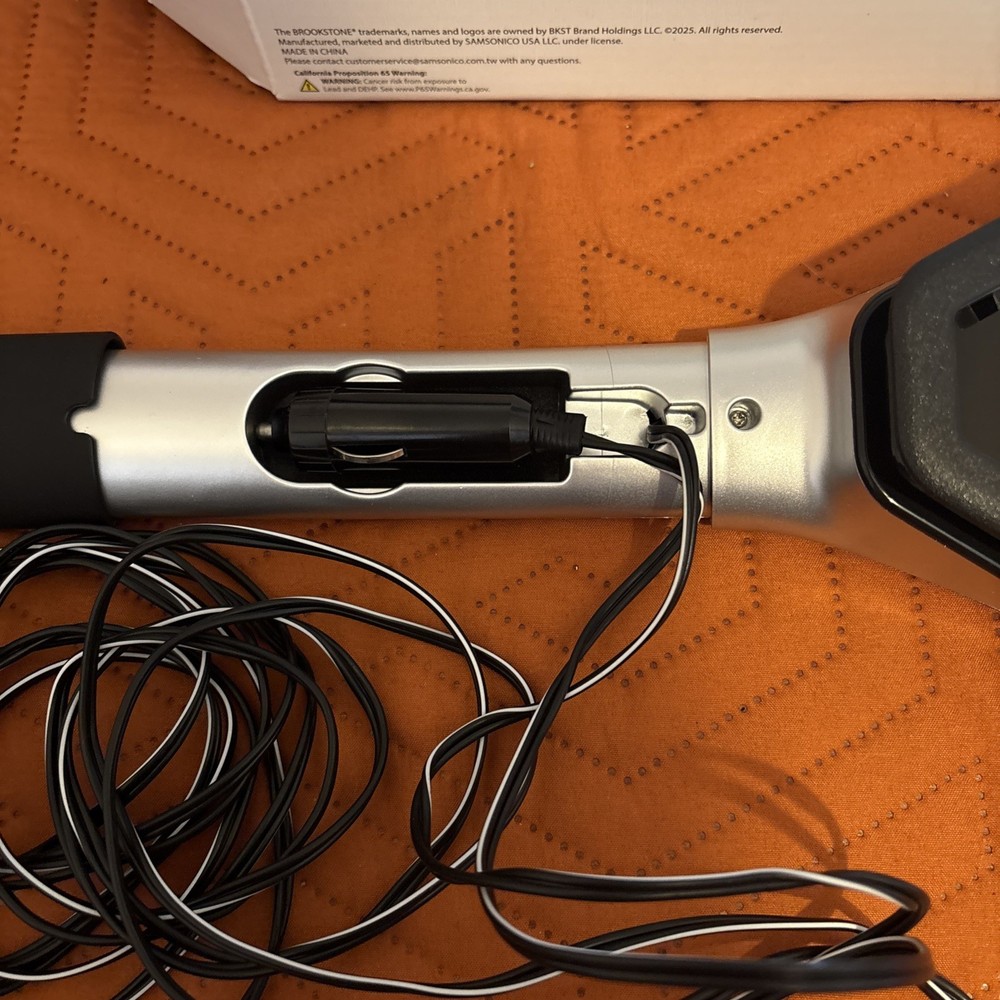 Heated Electric Windshield Scraper With Led Light NEW IN BOX