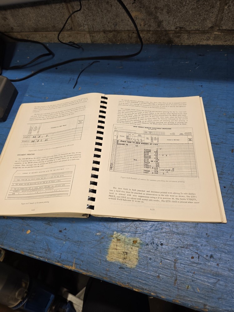1967 IBM System 360 RPG Programming Book Volume 1 Introduction