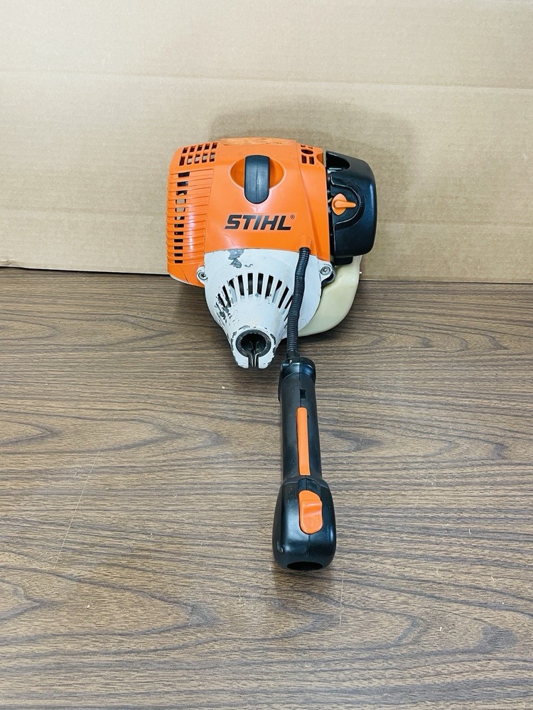 STIHL FS110R String Trimmer Engine Powerhead 31cc Project STARTS UP RUNS Read🛠️