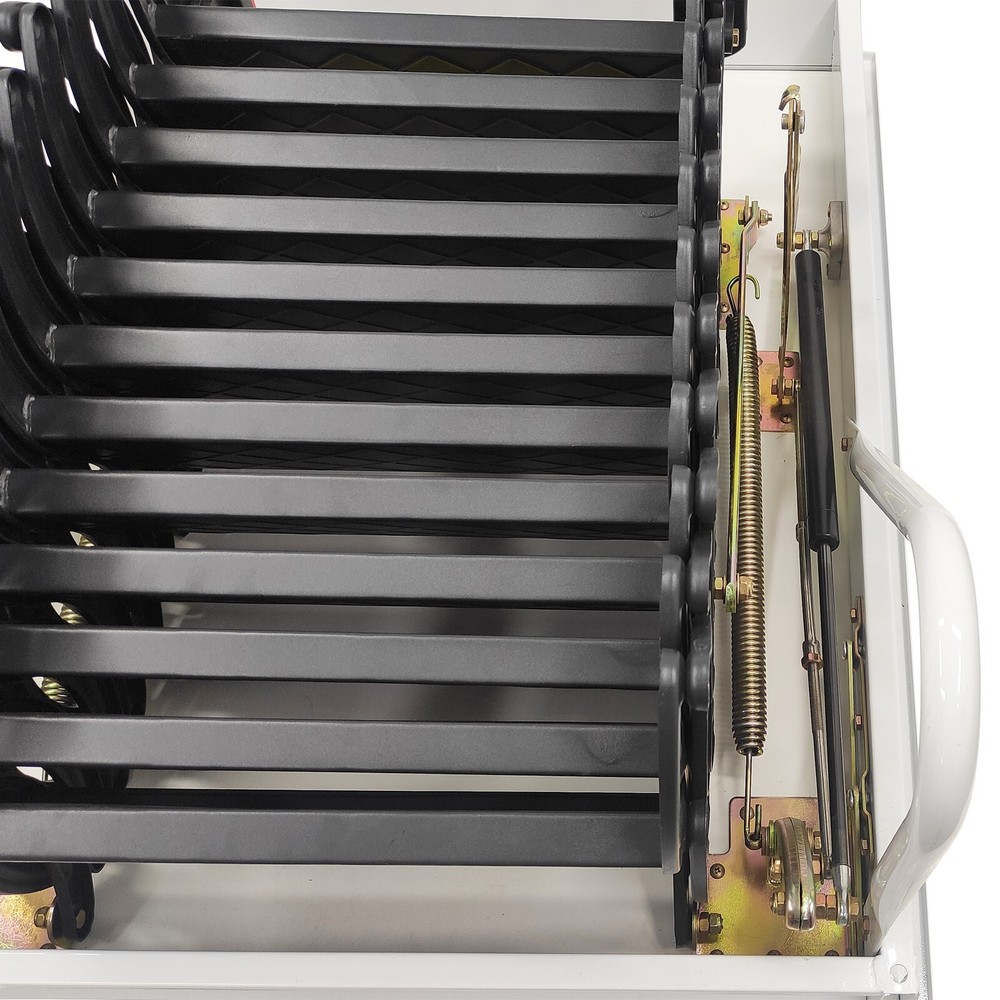 Pull Down Ceiling Ladder Stairs Hidden Telescopic Folding Attic Ladder 9.84 ft