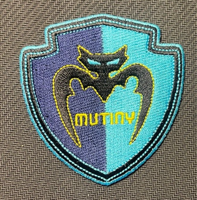 Mutiny soccer patch mutiny patch tampa bay mutiny patch soccer patch iron or sew