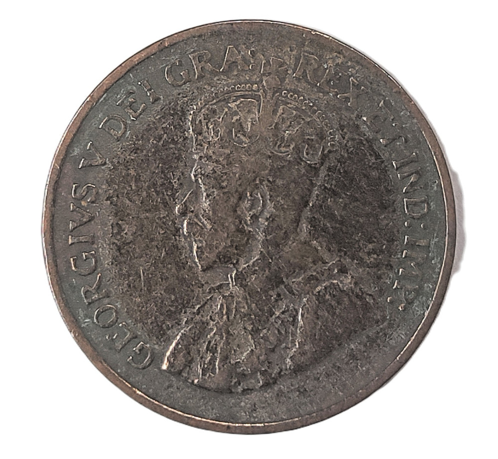 1920 - Canada 1 one cent small penny **Free Shipping**