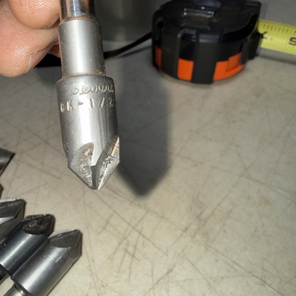 Lot of 16, Different Degree Countersinks, Severance,FORD.1 Indexable Countersink