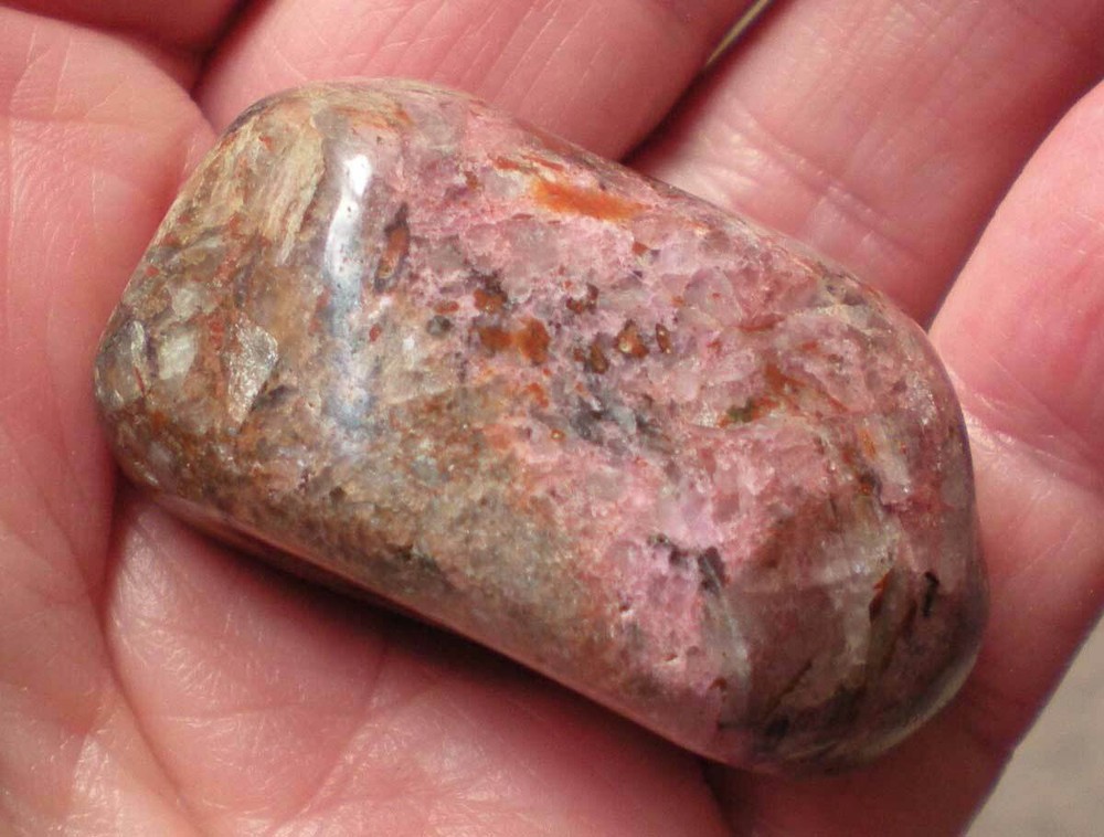 Cobaltocalcite Tumbled Stone, Congo r1073