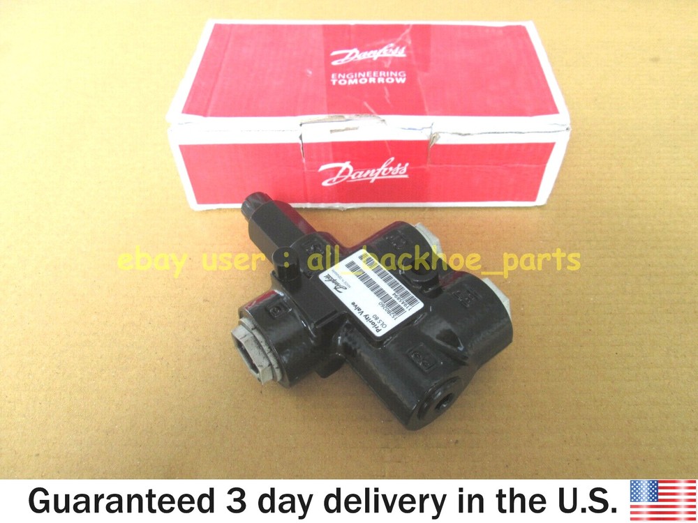 JCB BACKHOE - GENUINE DANFOSS PRIORITY VALVE STEERING (PART # 35/412100)