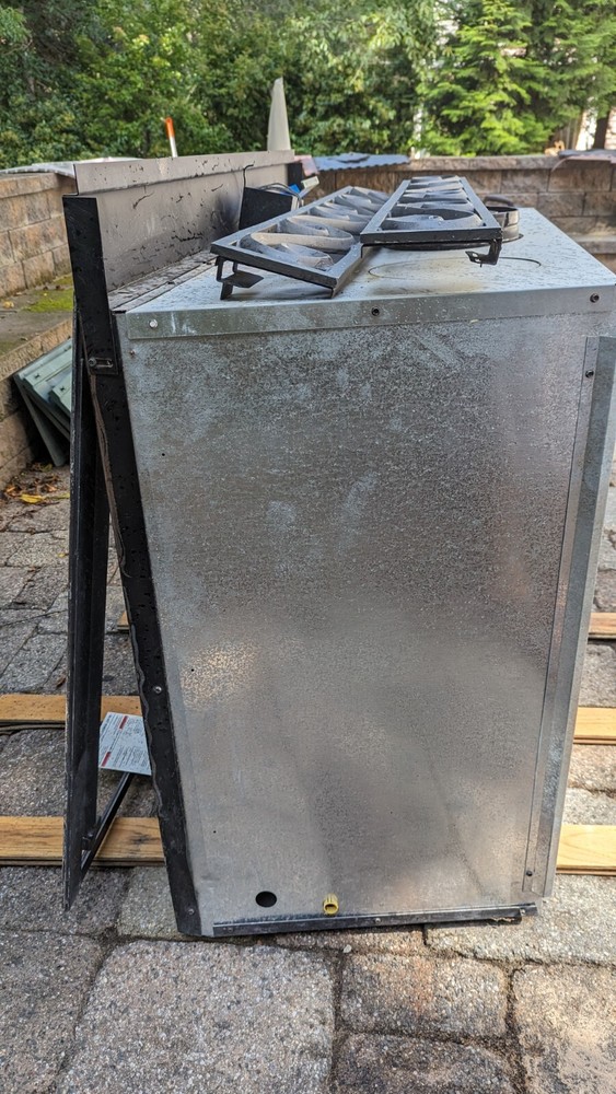 Gas fireplace insert