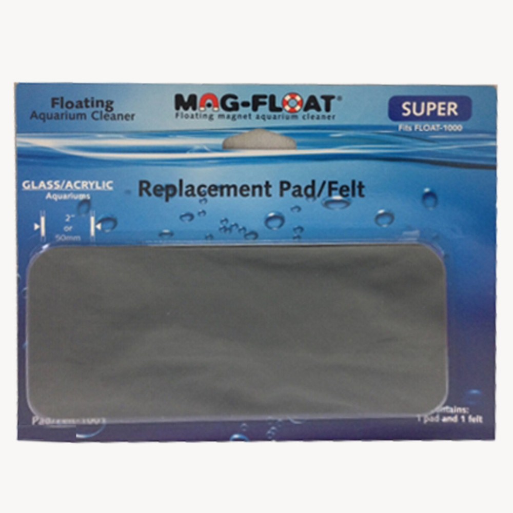 Mag-Float Replacement Pad for Mag-Float Pro 1000 Super Floating Aquarium Scraper