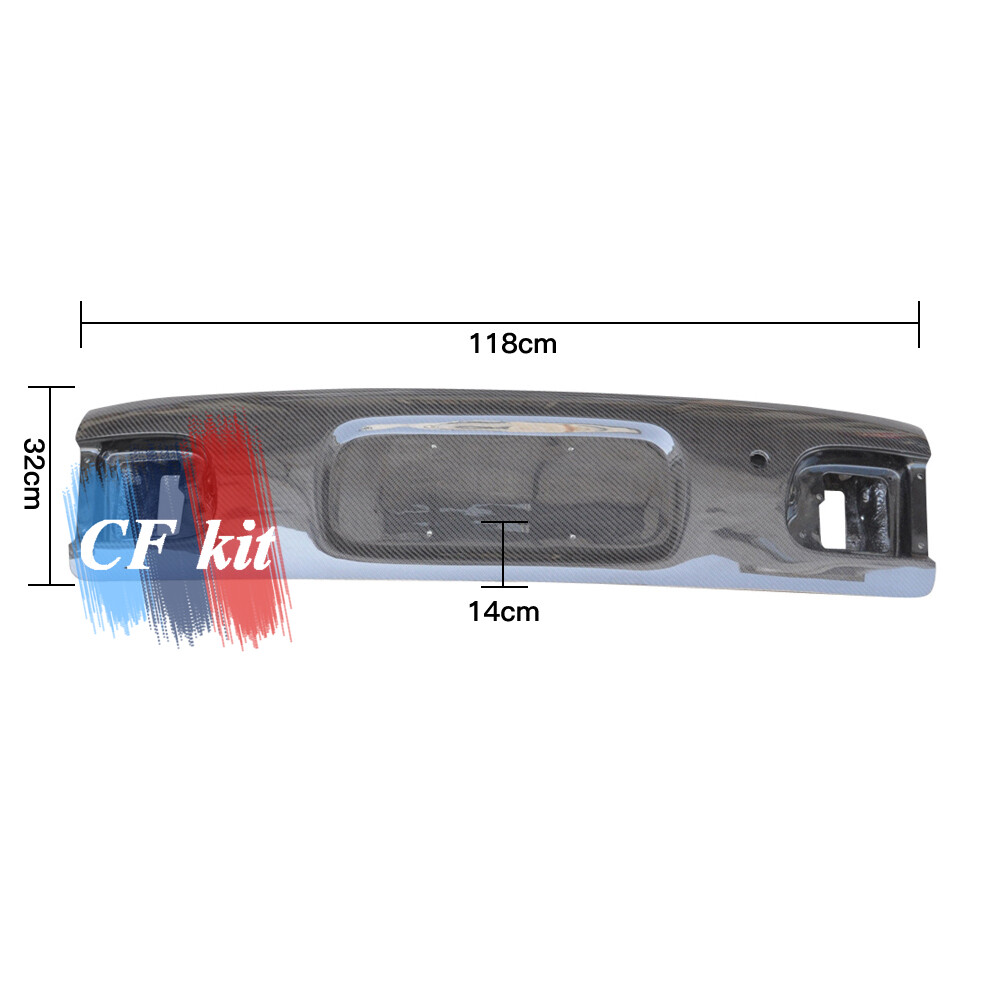 For 92-95 Honda EG Civic Carbon Fiber Hatchback Rear Trunk Boot Lid Cover 3Dr
