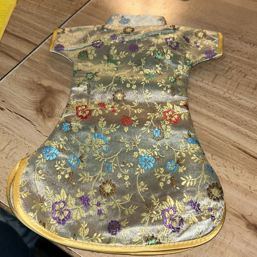 Oriental Wine Bottle Cover