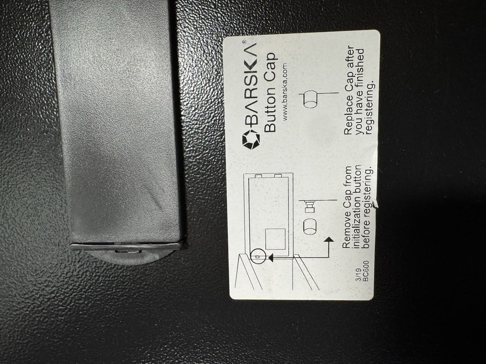 Barska 100 Key Safe Digital Electronic Cabinet Security Lock Storage Box Black