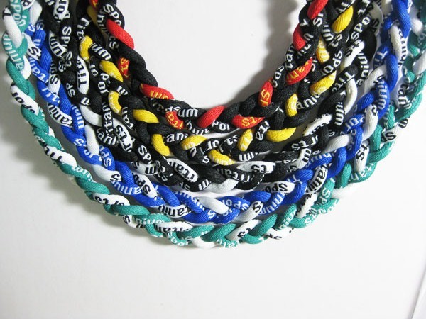 TITANIUM TORNADO BASEBALL MLB SPORTS NECKLACE