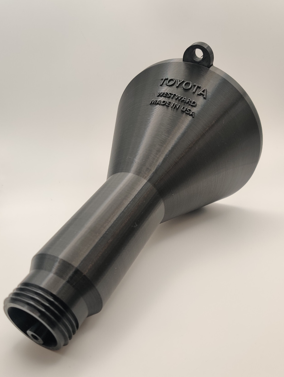 Best Threaded Toyota Lexus Scion Oil Funnel - VENTED - GREY - MADE IN USA