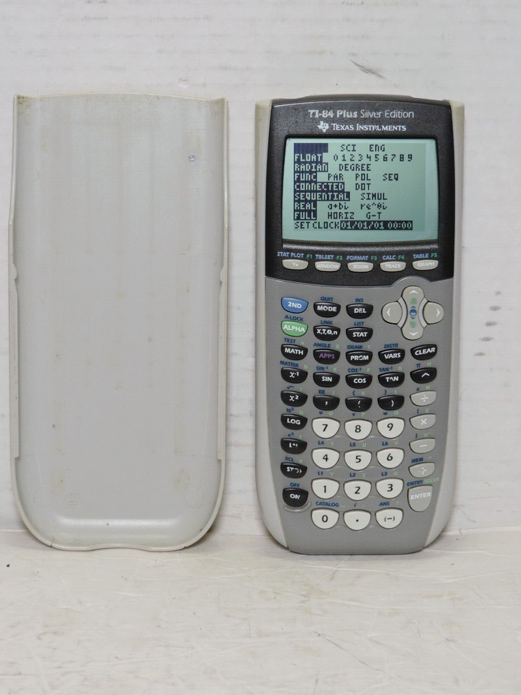 Texas Instruments TI-84 Plus Silver Edition Graphing Calculator