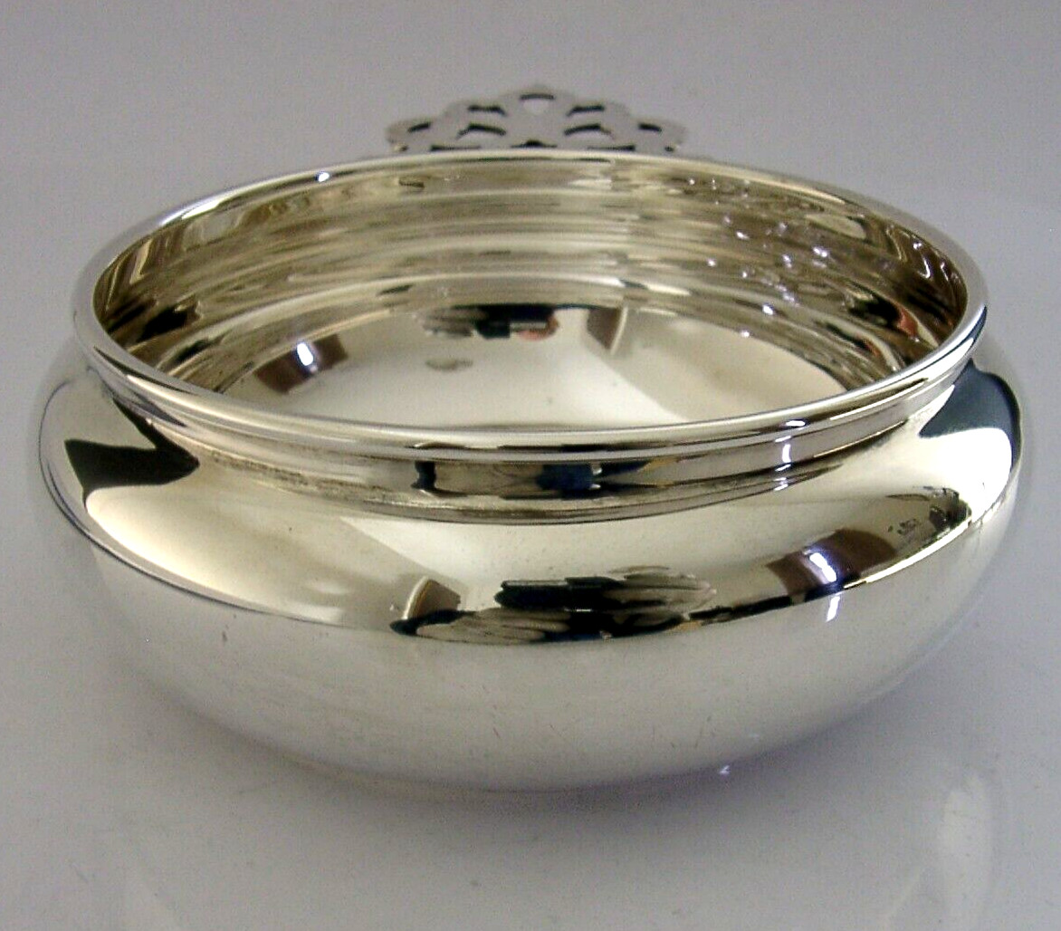 AMERICAN STERLING SILVER PORRINGER CUP BLEEDING BOWL 1927 ANTIQUE 126g GORHAM