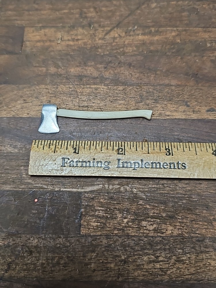 #7 - Vintage Miniature Axe w/ bone handle