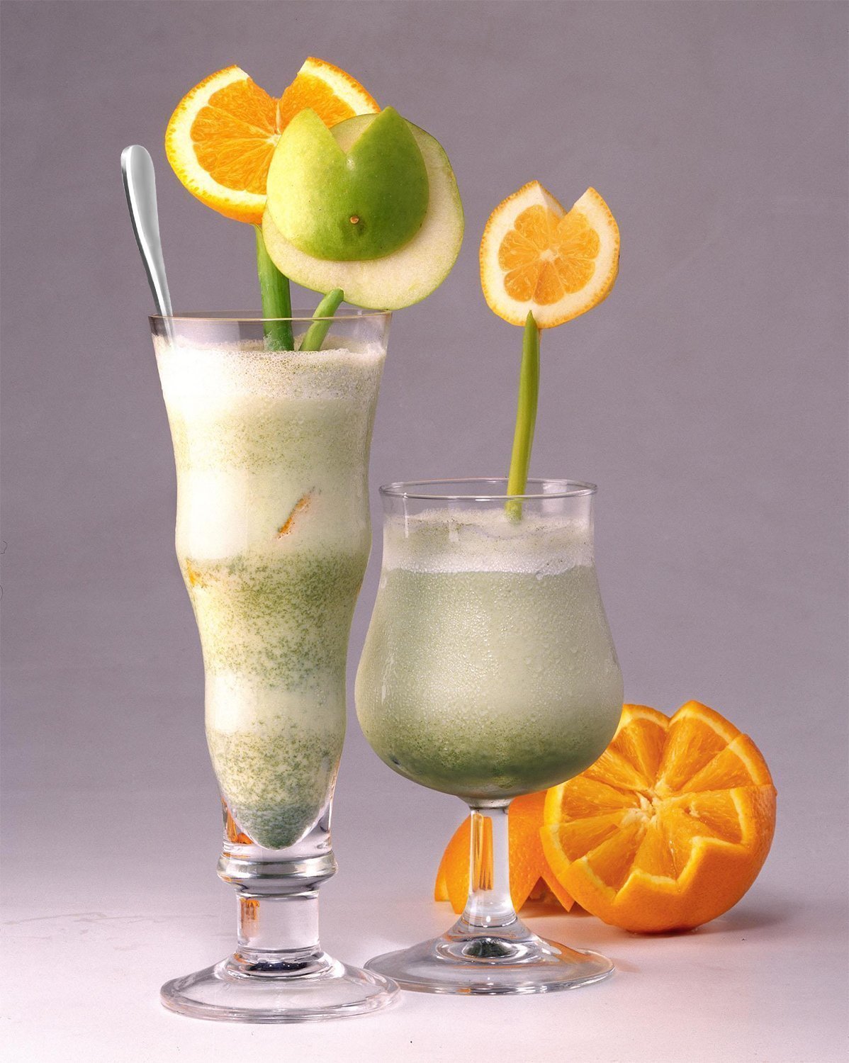 6-Piece 7.5" Stainless Steel Mixing Spoons Set - Iced Teaspoons, Ice Cream Spoon