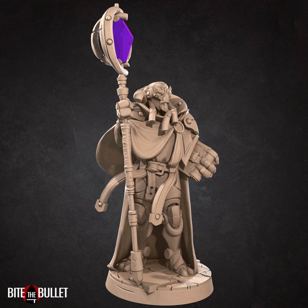 Warforged Warlock - Bite the Bullet Fantasy D&D