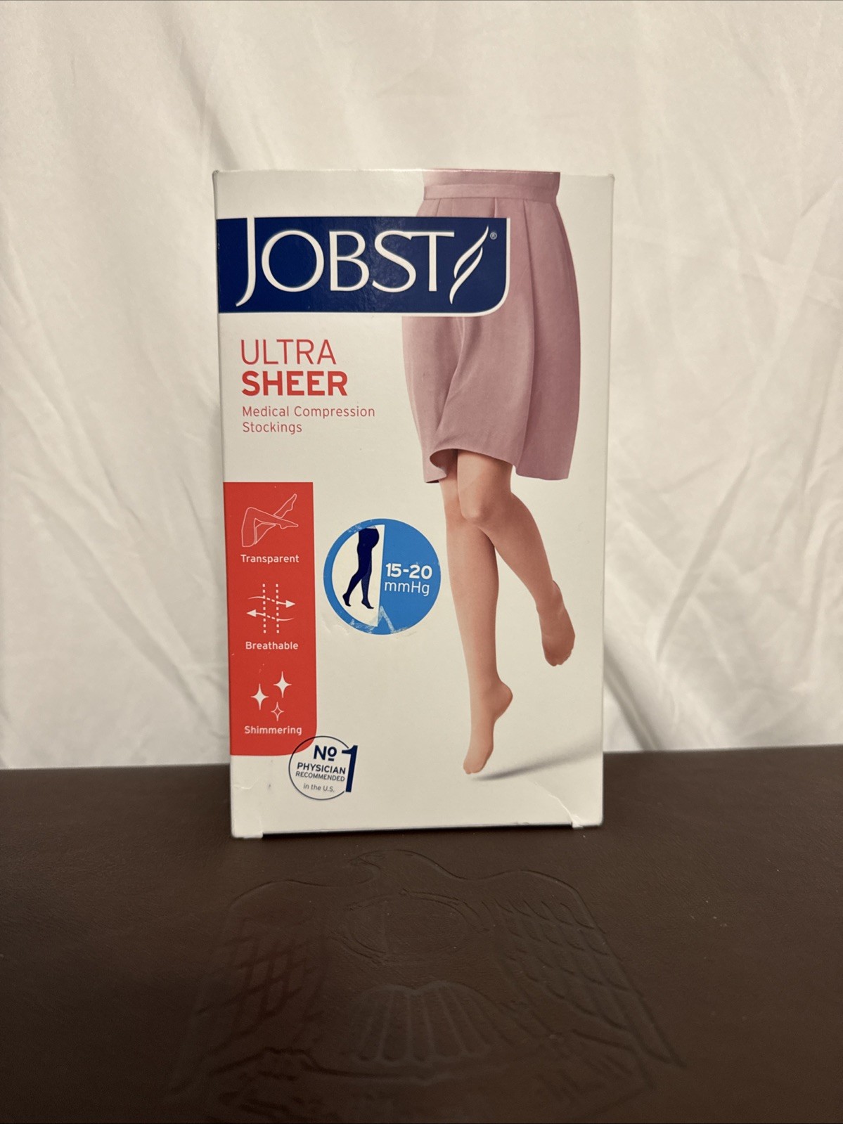 Jobst Women's Compression Maternity Pantyhose Stockings 15-20mmhg XL Natural
