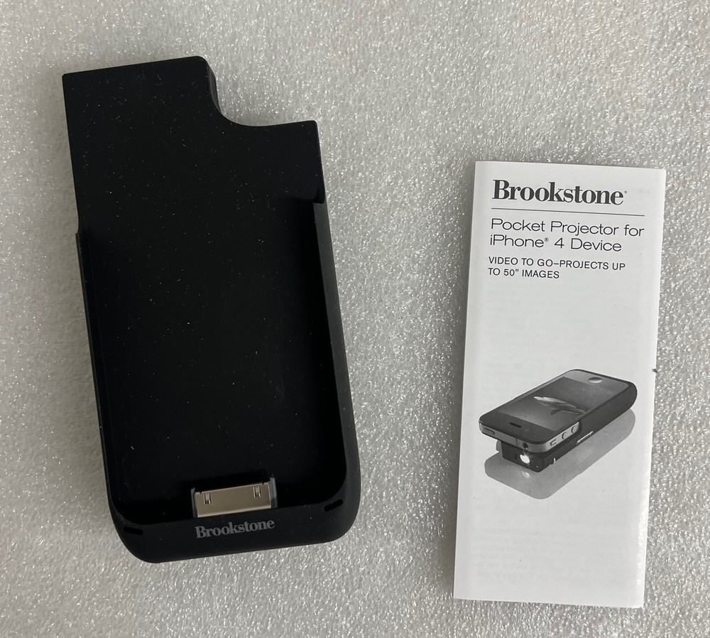 Brookstone Pocket Projector for iPhone 4