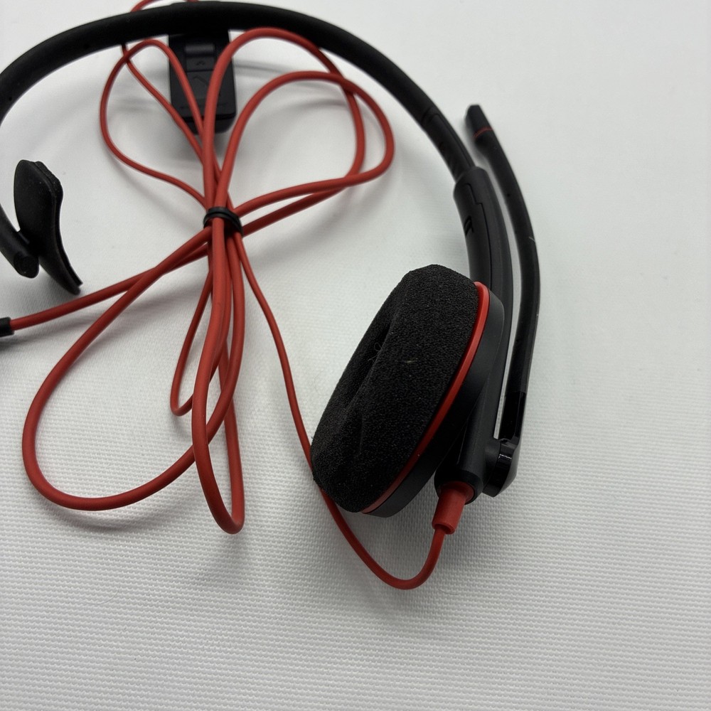 Plantronics Blackwire 3210 USB Over The Ear Headset Single