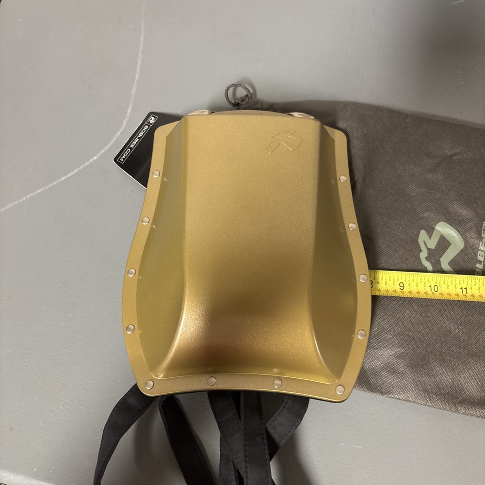 Bobble-e Backpack St Tropez Gold Hard Shell Case Scarabee Motorcycle NIB