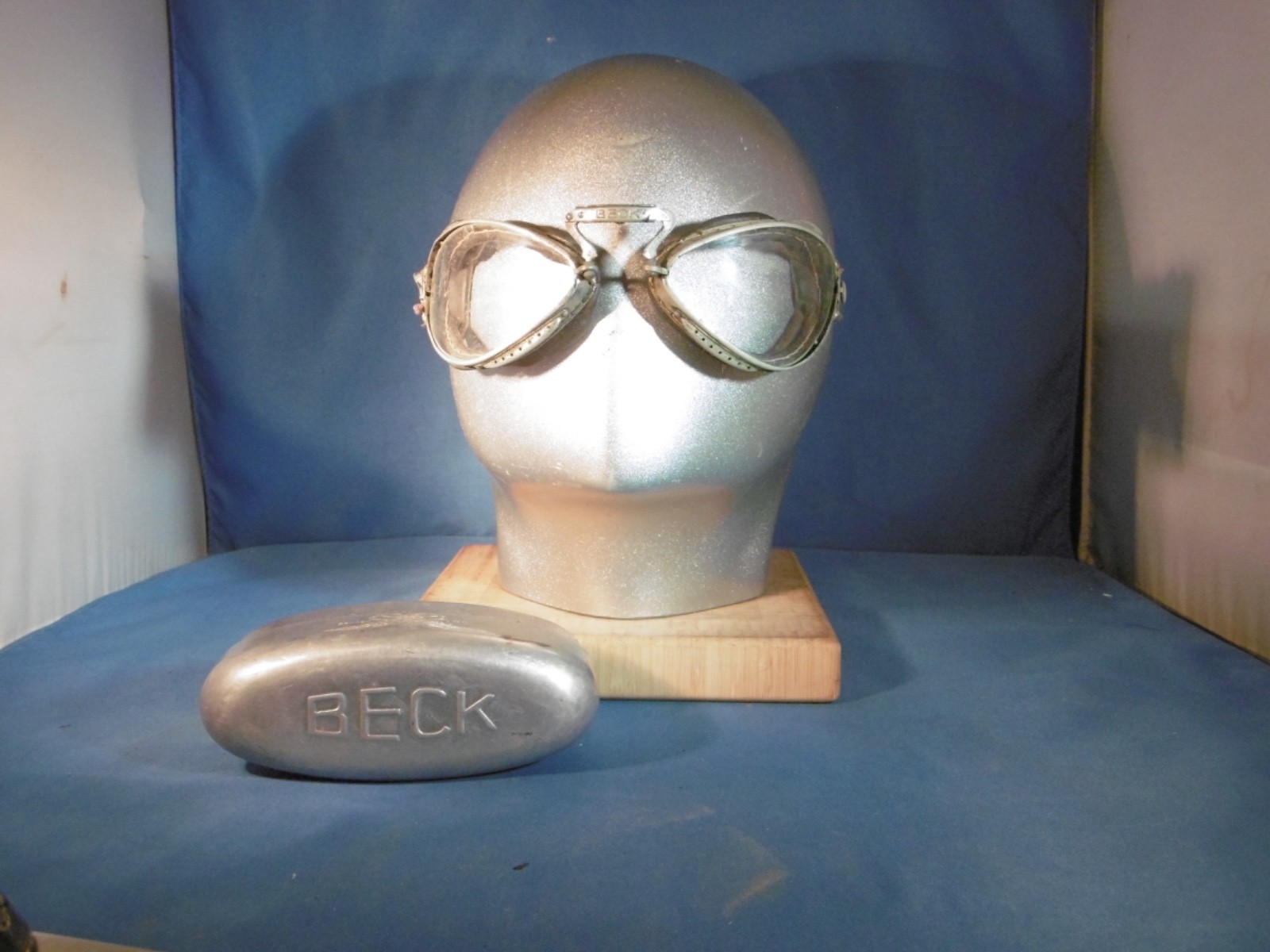 1910 - 20 BECK Goggles Aviator Pilot Italy Torino War Motorcycle