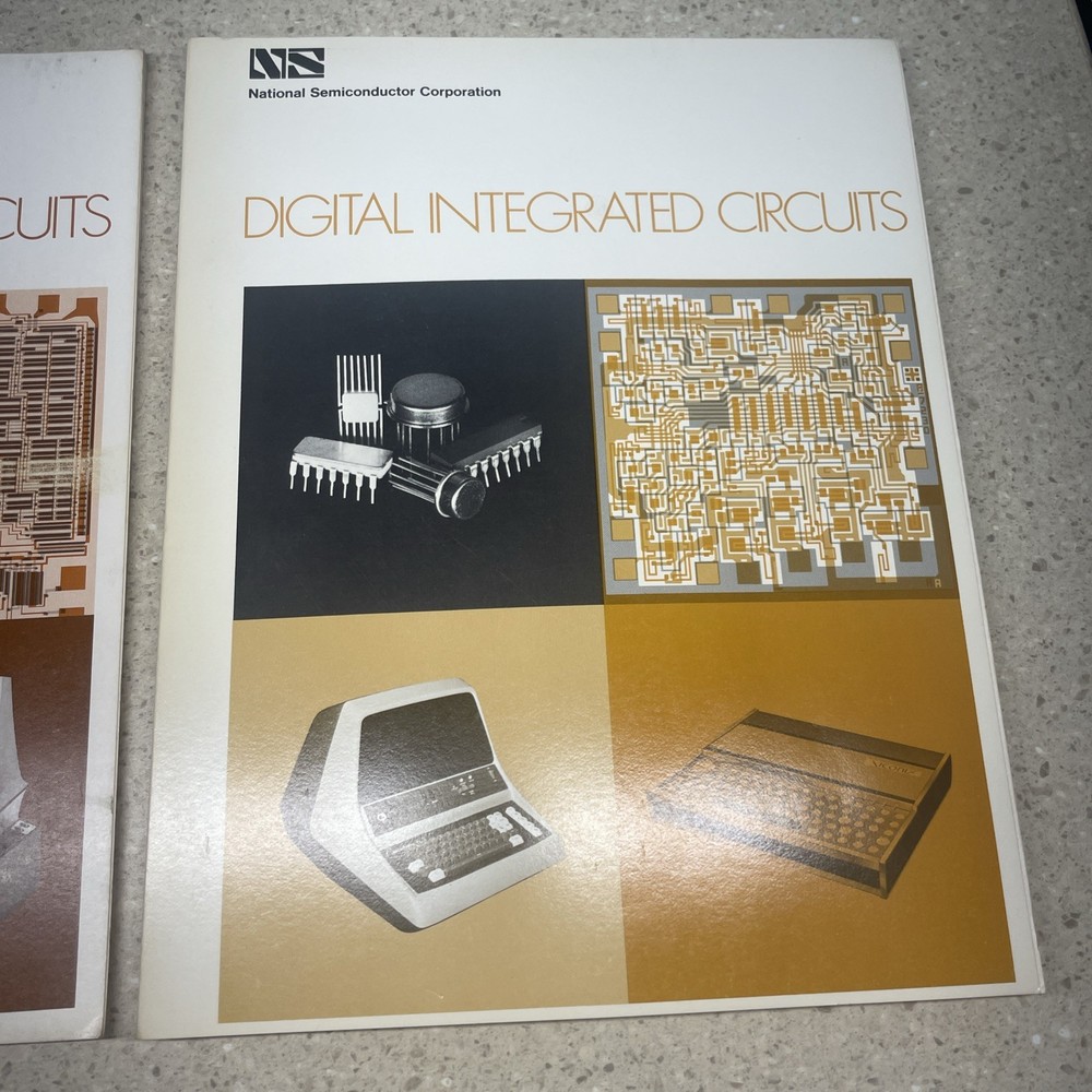 Digital Integrated + MOS Integrated Circuits Handbooks National Semiconductor