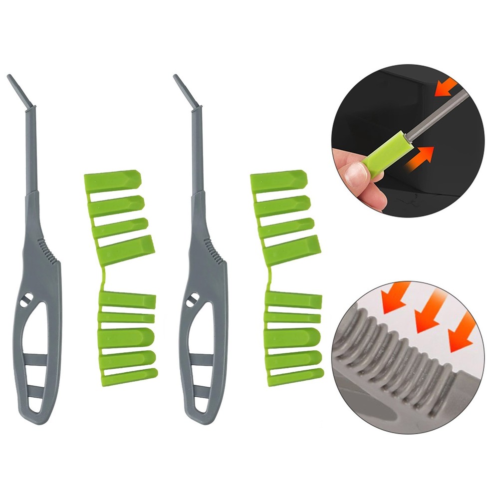 Household Essential Two Piece Silicone Seam Tool Kit with Various Sizes
