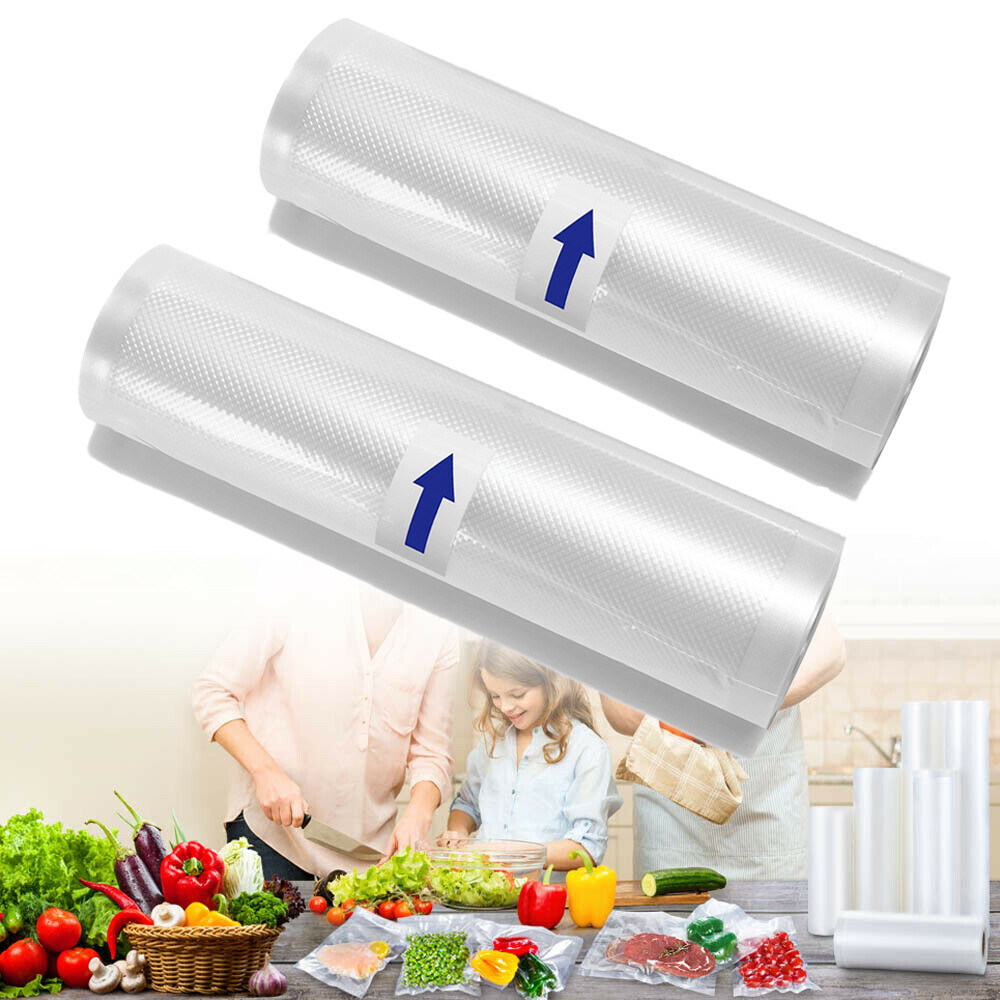 8"x50' Vacuum Sealer Bags Embossed Food Saver Magic Seal Storage 4 Mil BPA Free