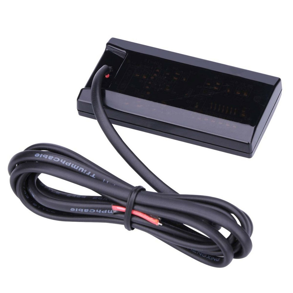 12V Digital LED Display Voltmeter Voltage Gauge Panel Meter For Car Motorcycle