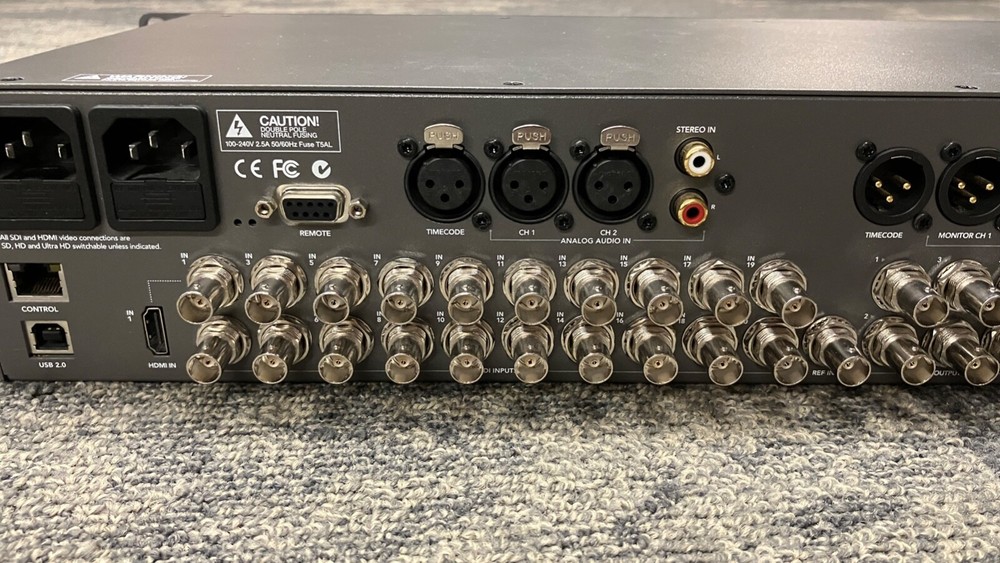 Blackmagic Design ATEM 2 M/E Production Studio 4K Switcher with Power cable