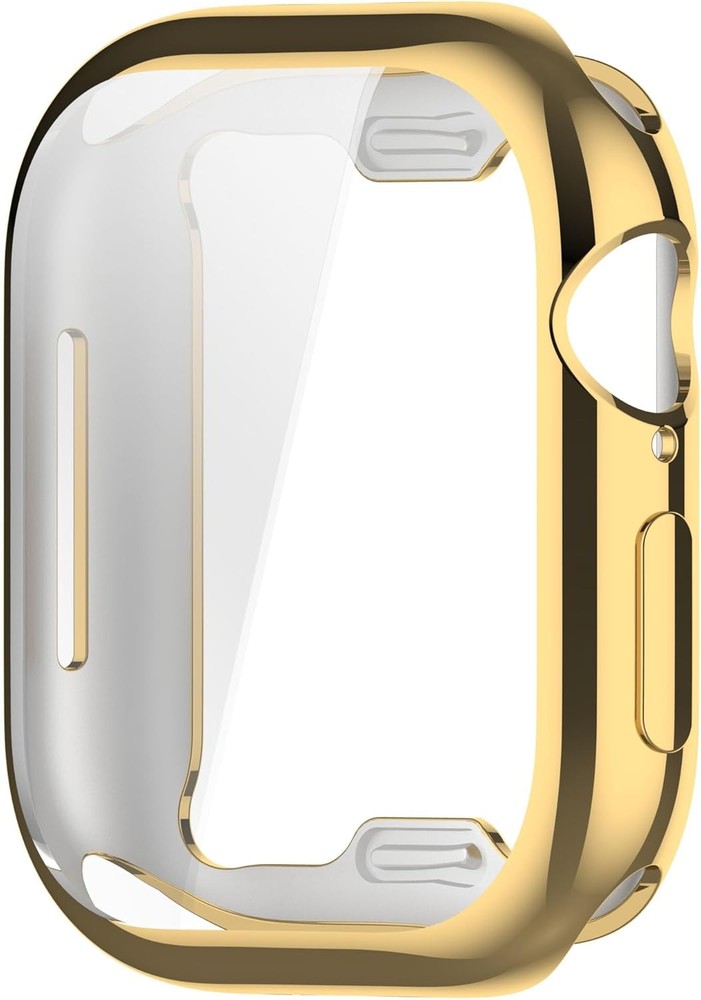 3Pack Screen Protector For Apple Watch 10 46mm Full Protection TPU Case
