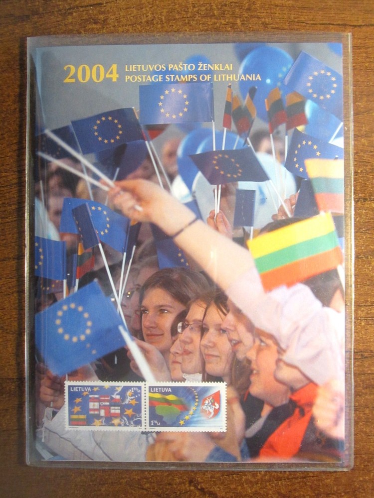 2004 LITHUANIA STAMPS OFFICIAL YEAR SET