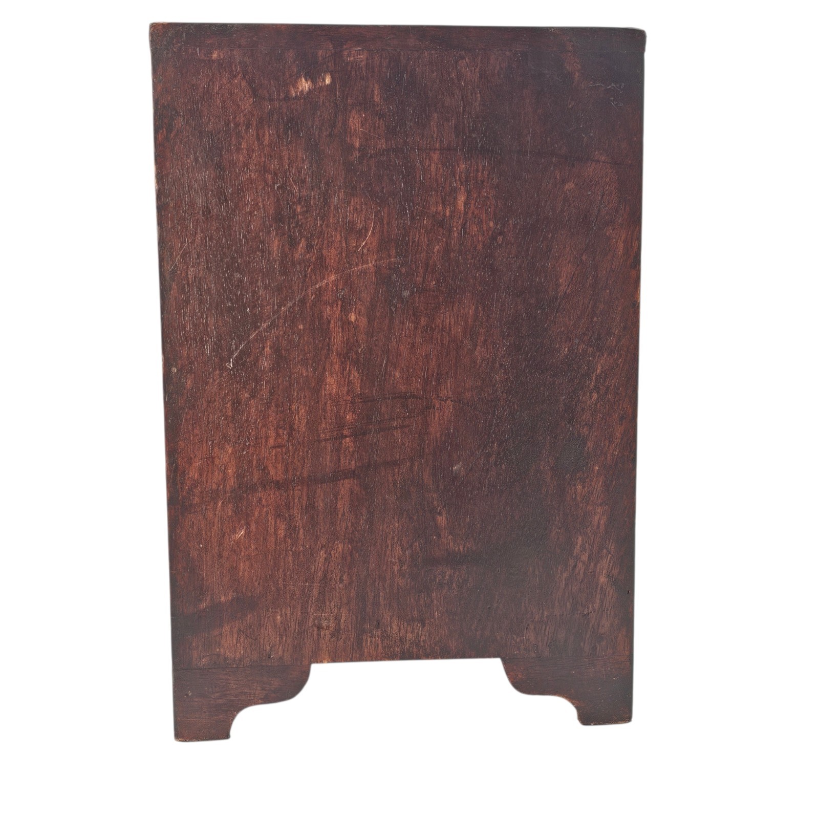 VTG Apothecary Drawer Cabinet 8 Drawer Indian Wood Spice Jewelry Chest (13")