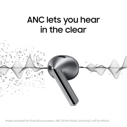 SAMSUNG GALAXY BUDS 3 AI TRUE WIRELESS BLUETOOTH EARBUDS - SILVER