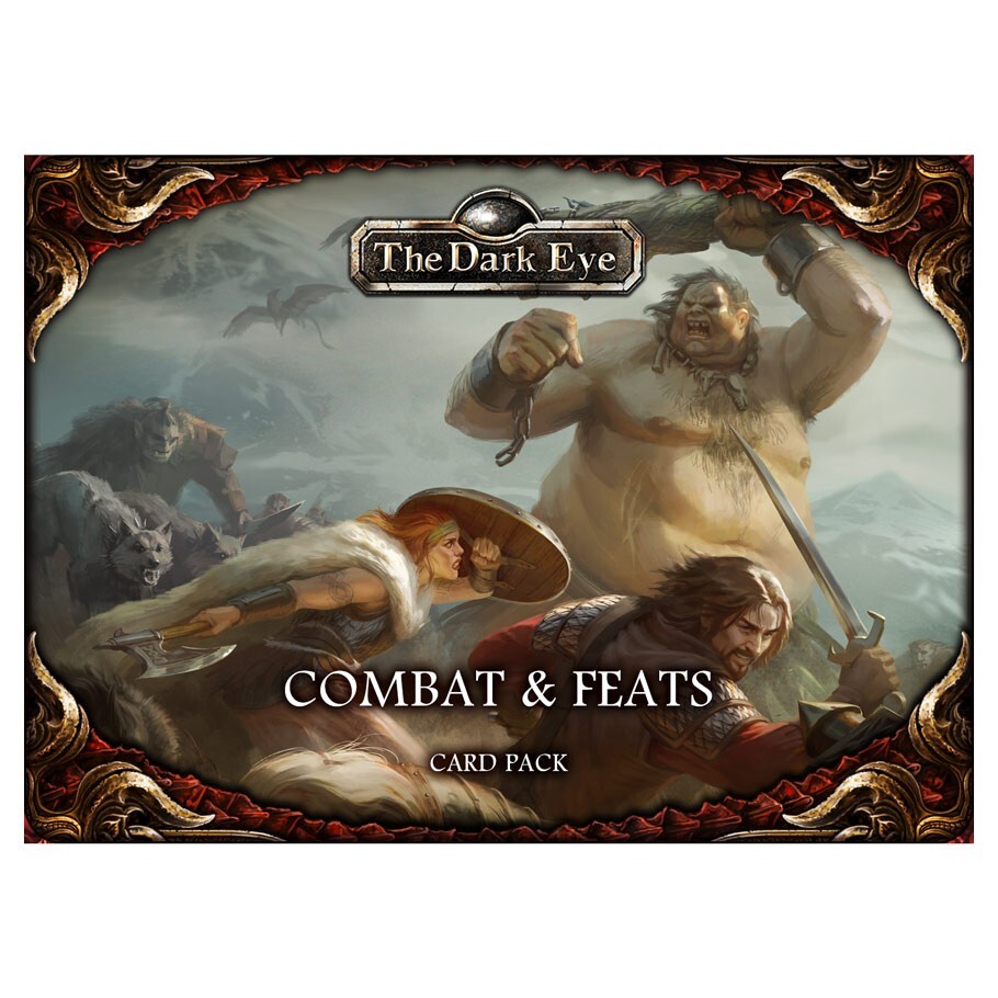 The Dark Eye RPG: Combat & Special Abilities TDE Card Pack ULIUS25508E