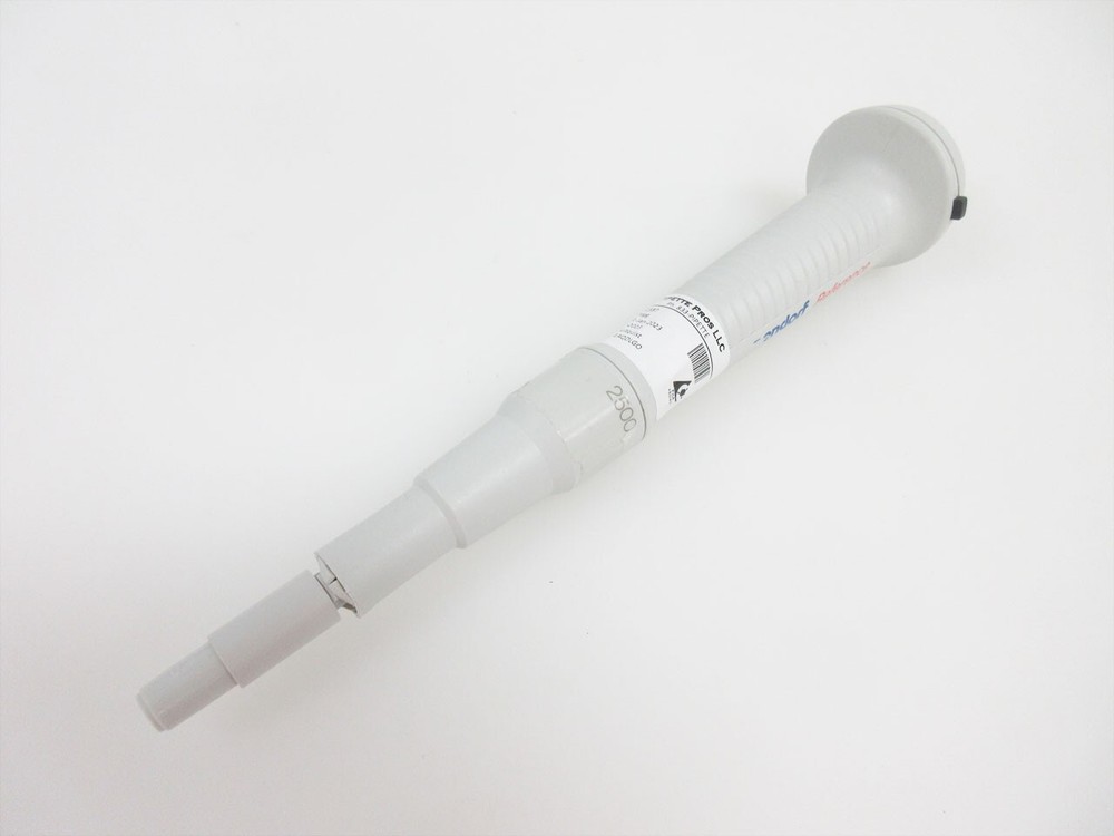 EPPENDORF REFERENCE 500 - 2500 uL SINGLE CHANNEL PIPETTE - BROKEN NEAR TIP