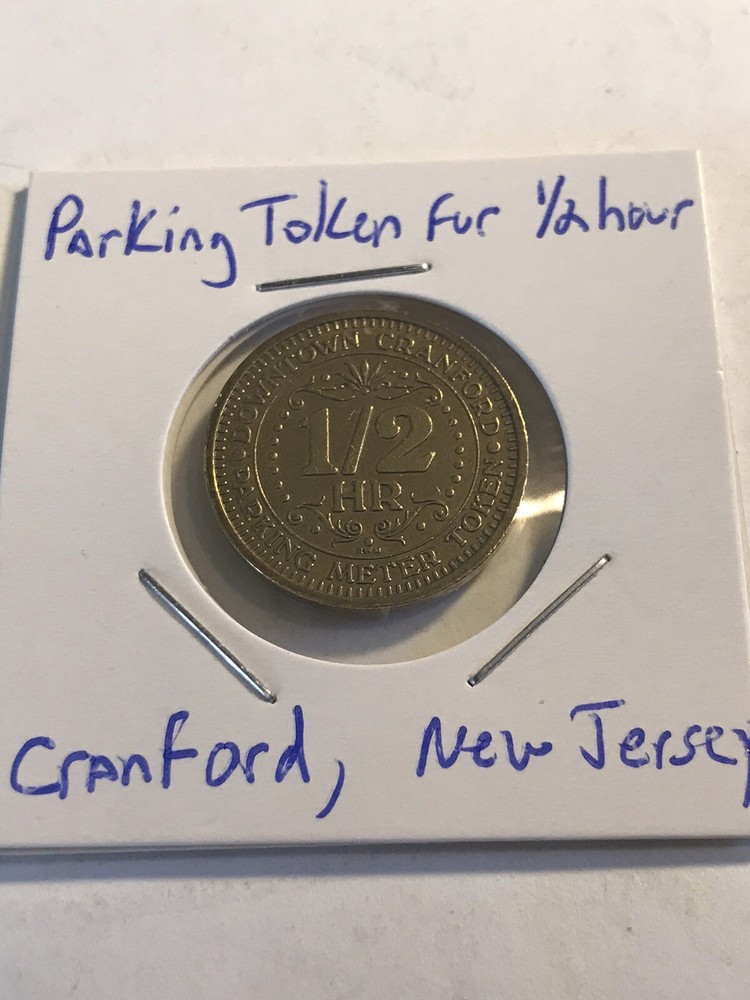 Parking Token From Crawford, New Jersey