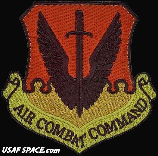 AUTHENTIC AIR FORCE - AIR COMBAT COMMAND - 3.5"- USAF OCP PATCH on HOOK & LOOP