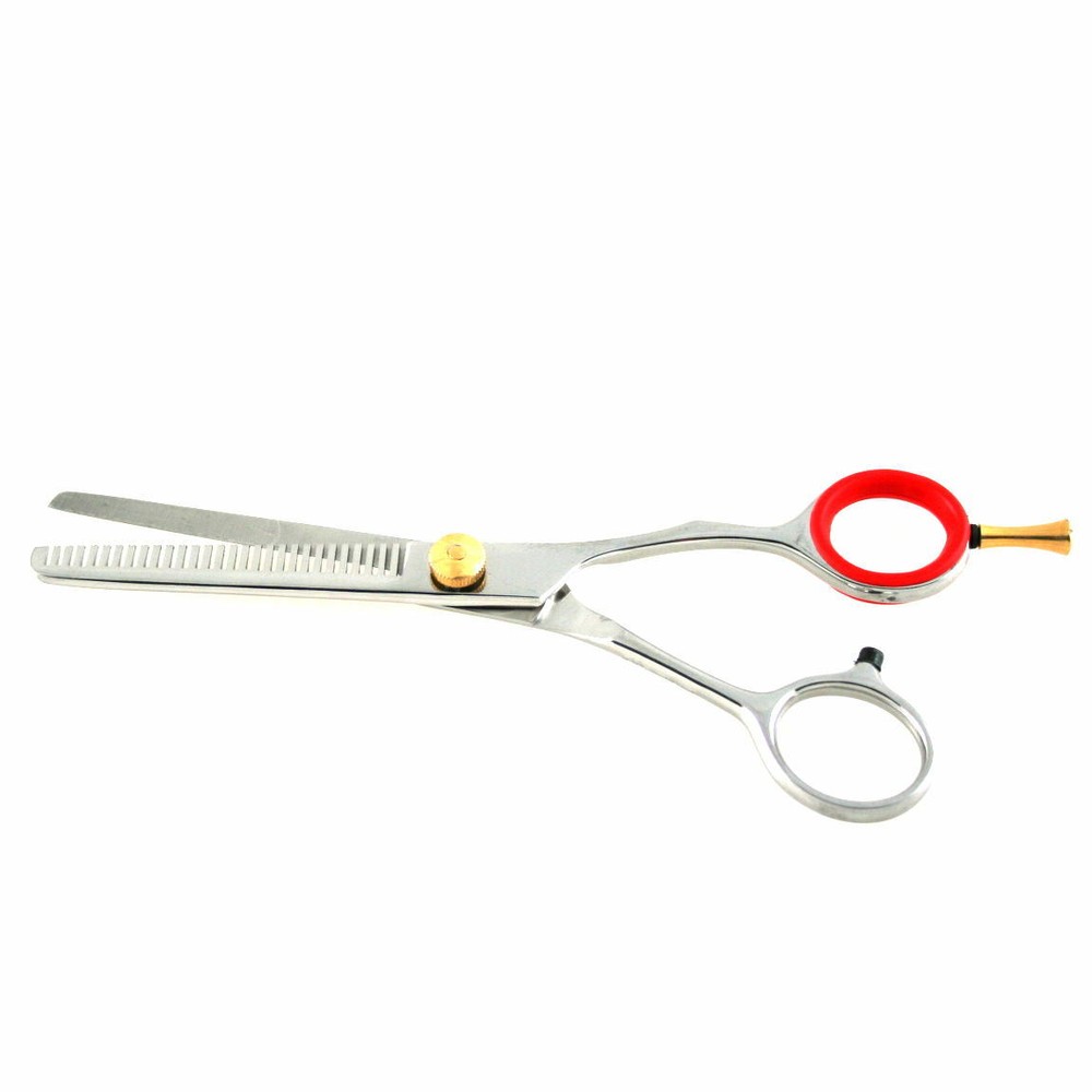 Thinning Texture Shears 6" Adjustable Screw Hair Grooming Styling Scissors