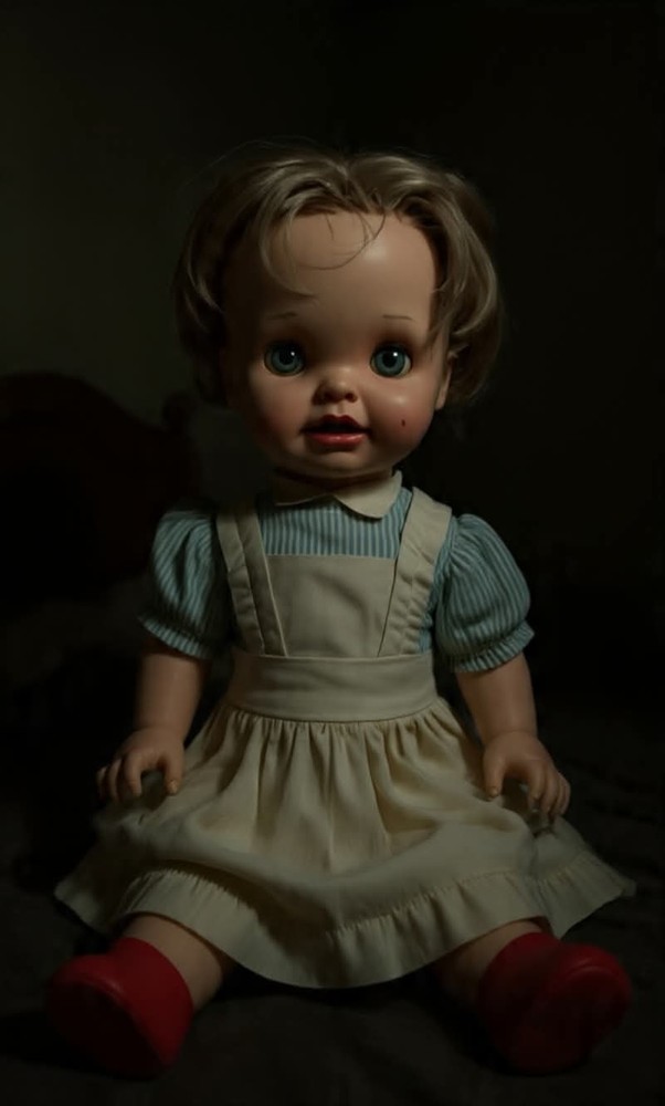 Haunted Doll NEGATIVE - PLEASE HANDLE WITH CARE "The Doll With Many Faces"