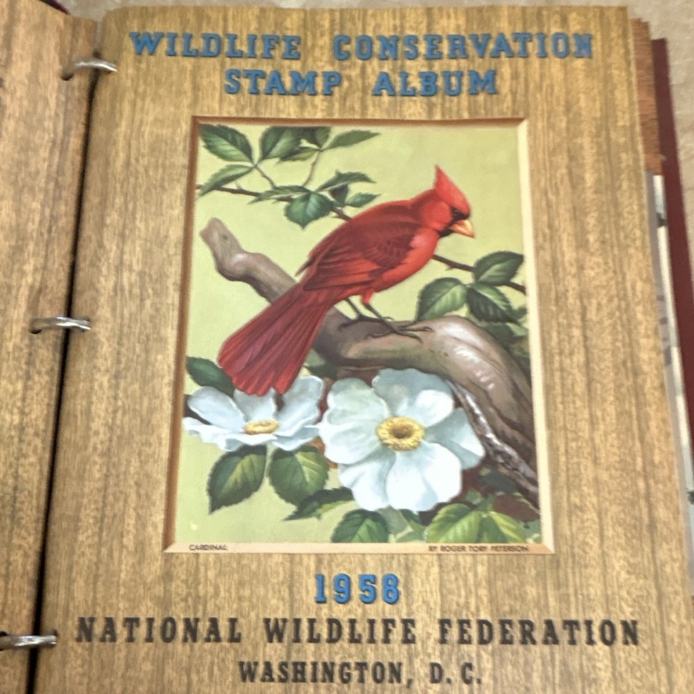 National Wildlife Federation Wildlife Conservation Stamp Album Collection