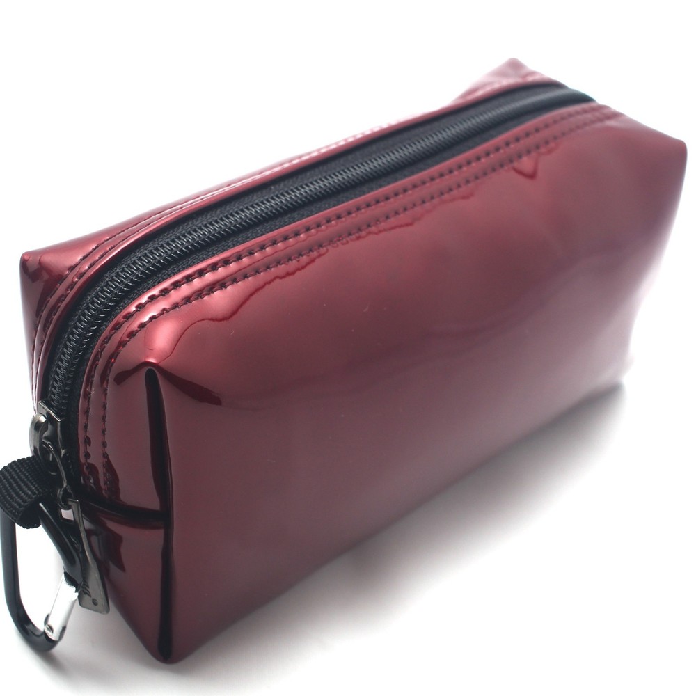 Burnoaa Accessory Pouch Case Organiser Bag Red for Adapter Mouse Cable USB