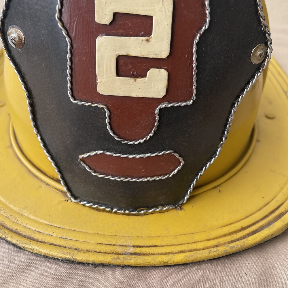 Vintage Fire Chief Helmet Hat #2