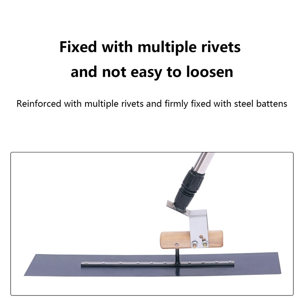 Bull Float Kit Concrete Trowel with Long Handle Cement Surface Smoothing Tool