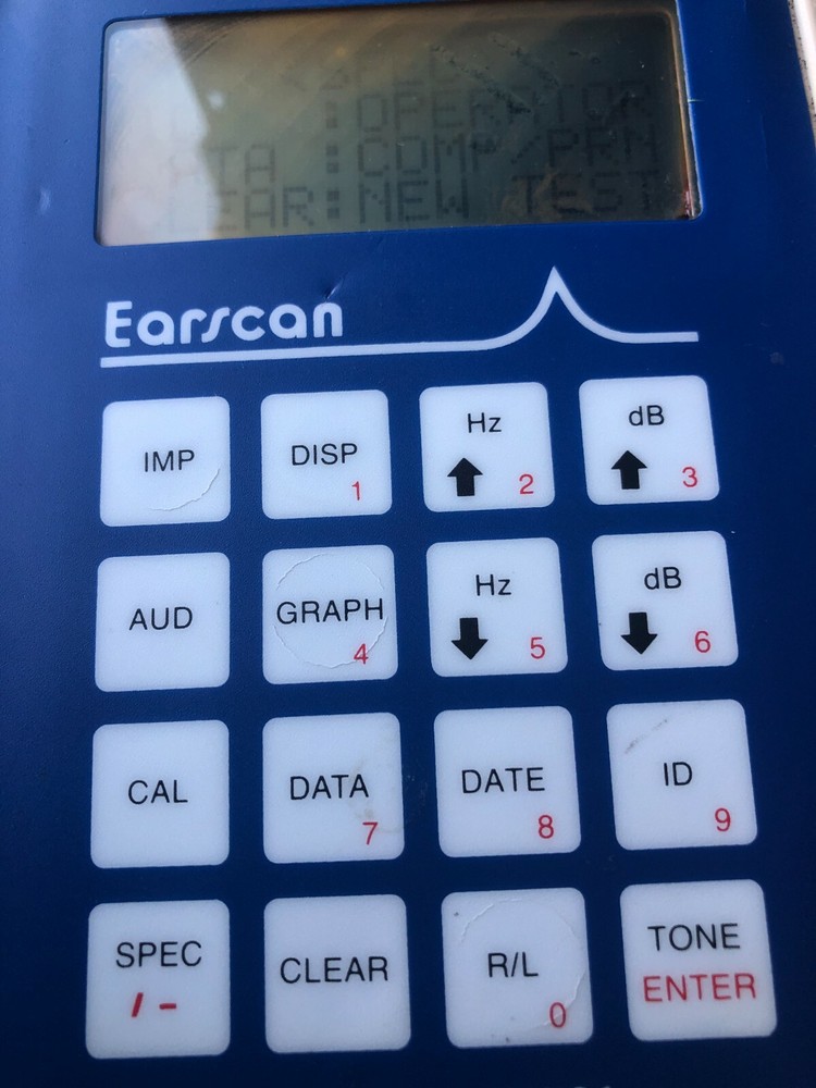 Micro Audiometrics ES-2.1 T Audiometer Hearing Tester System