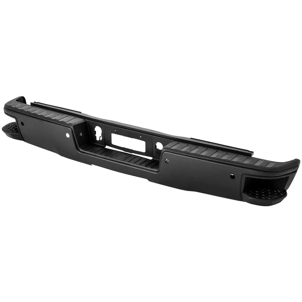 Rear Step Bumper Compatible with 2015 2016 2017 2018 Chevy Silverado/GMC Sierra