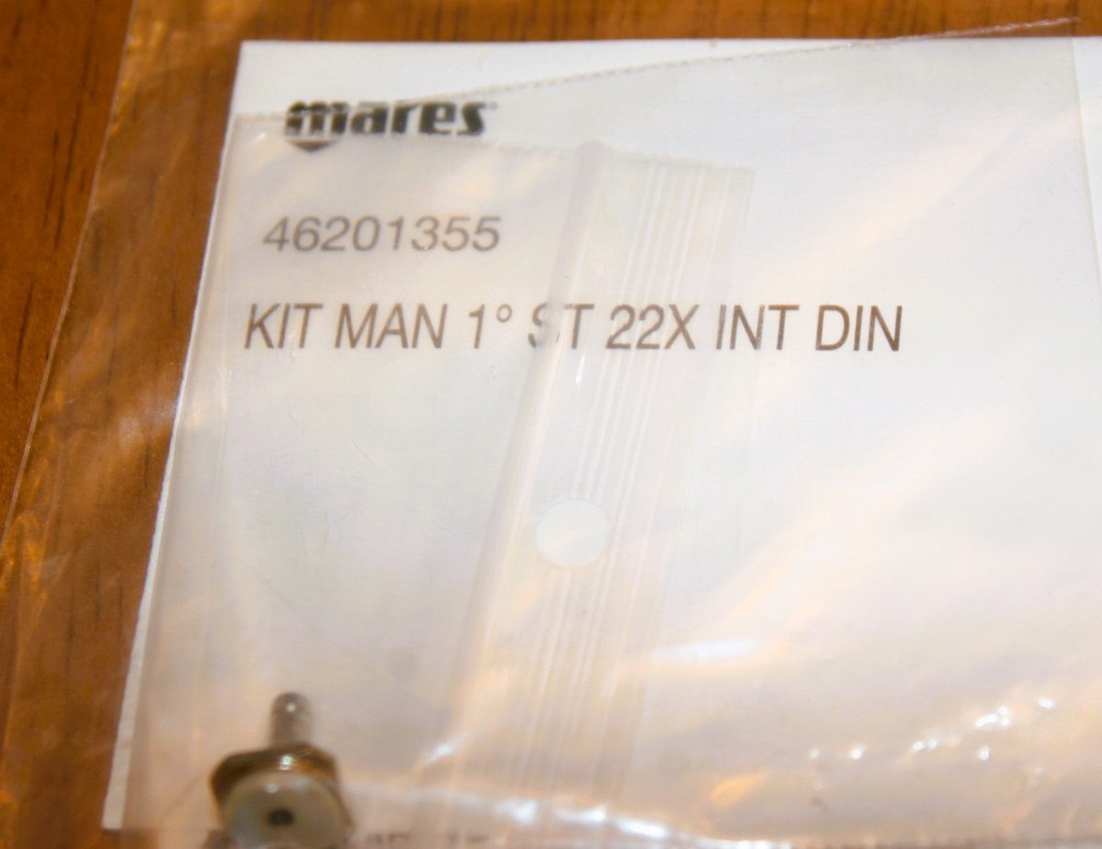 Mares service kit scuba diving 46201355 first stage 22x