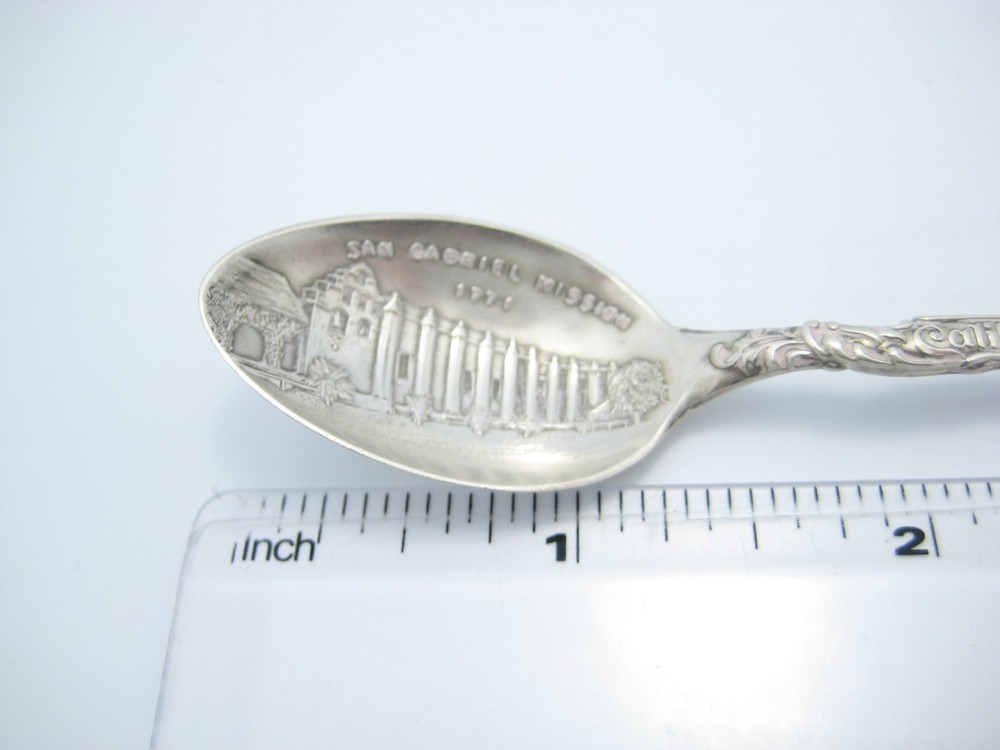 Sterling Silver San Gabriel Mission Spoon